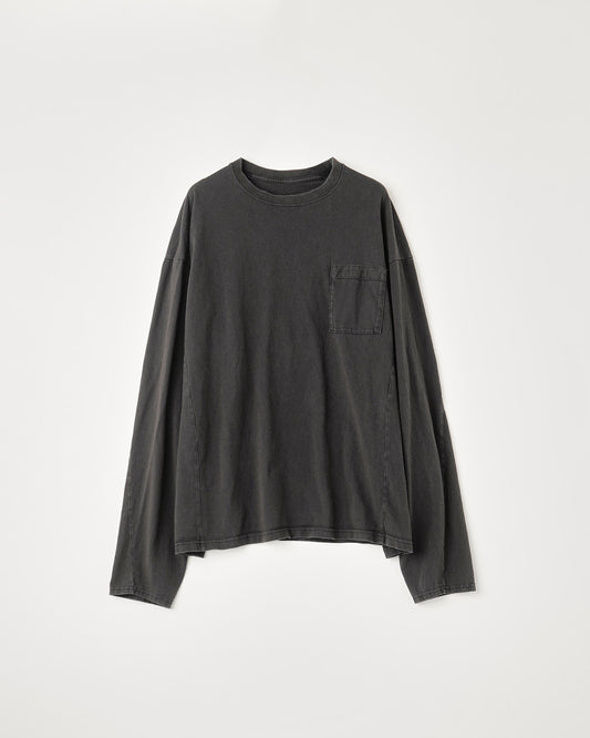 REVERSIBLE LOOSE FIT LONG SLEEVE TEE : FADED