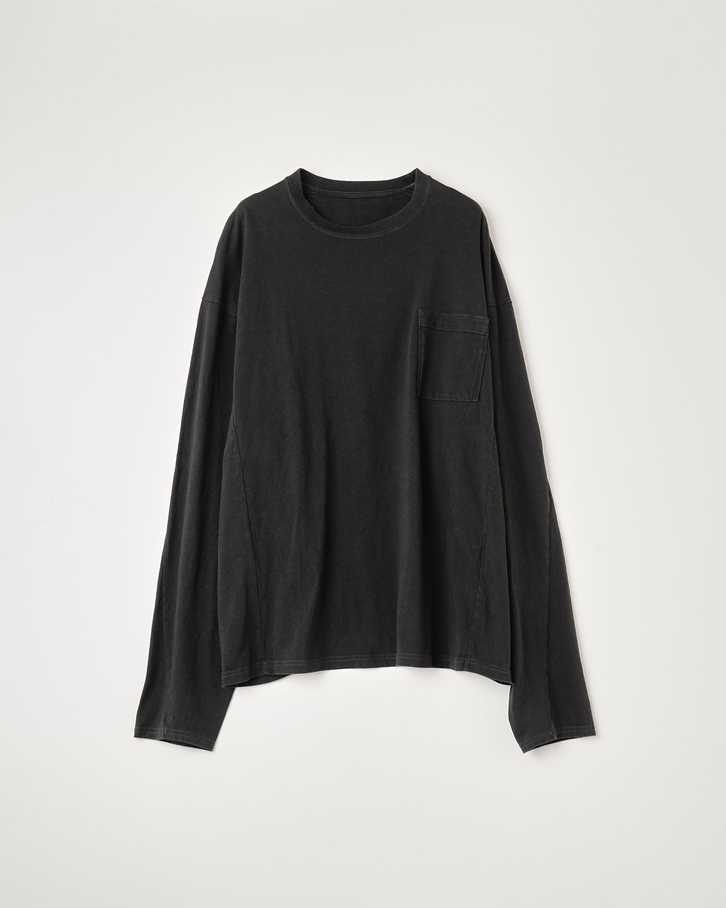 REVERSIBLE LOOSE FIT LONG SLEEVE TEE