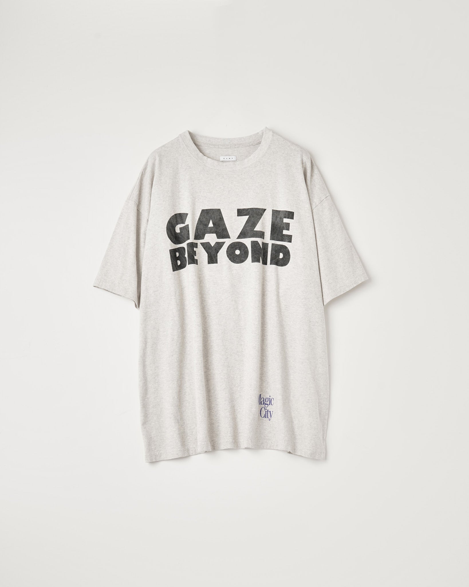 LOOSE FIT PRINT TEE : GAZE BEYOND – Name. OFFICIAL STORE