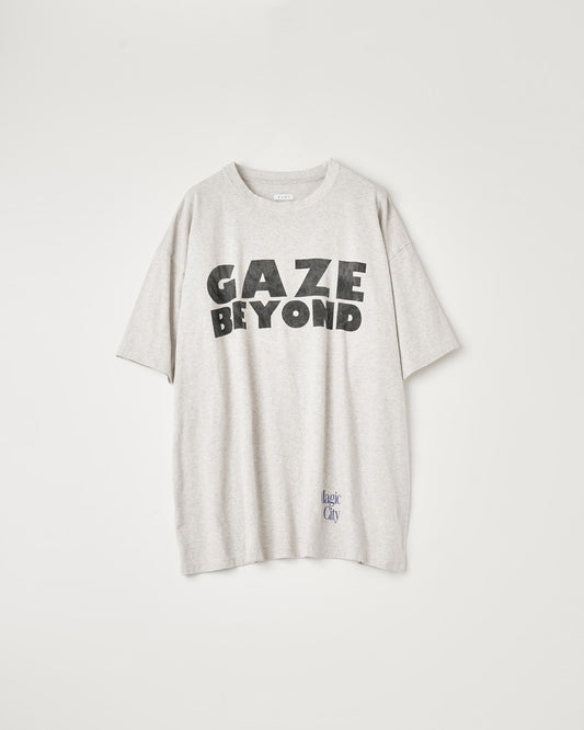 LOOSE FIT PRINT TEE : GAZE BEYOND