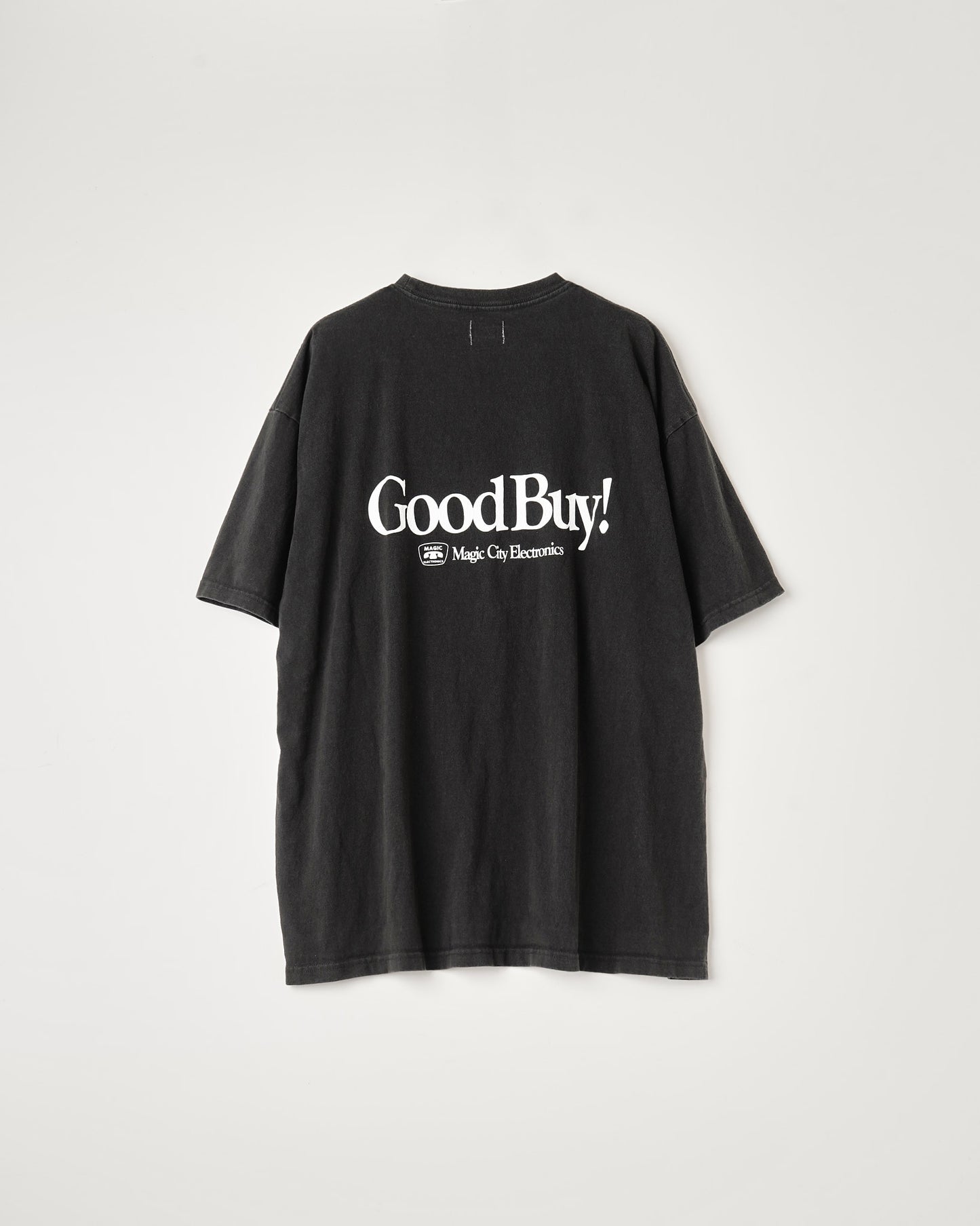 LOOSE FIT PRINT TEE : HELLO,GOOD BUY!