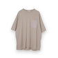 MICRO SUEDE PK TEE