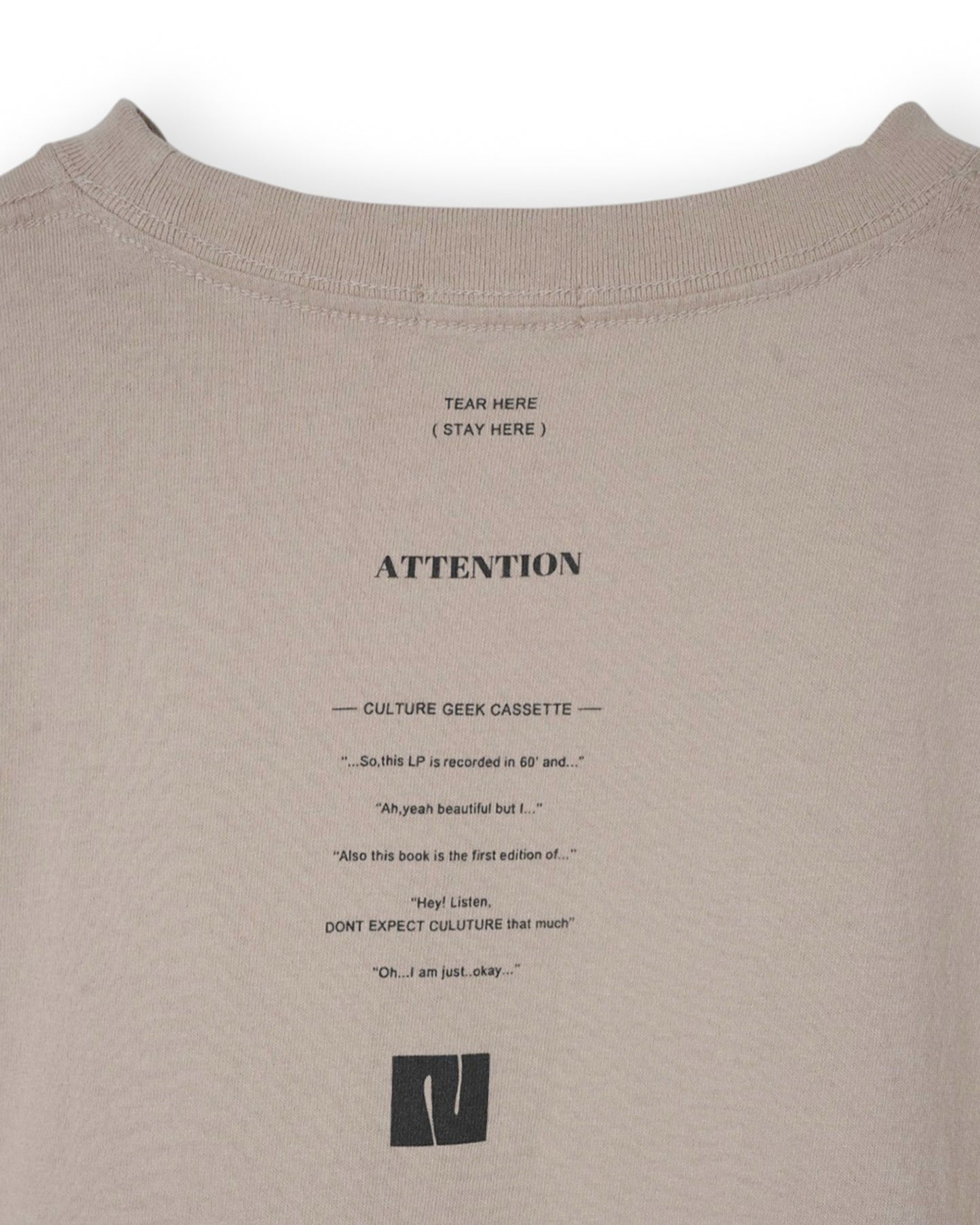 MARKED PRINT TEE
