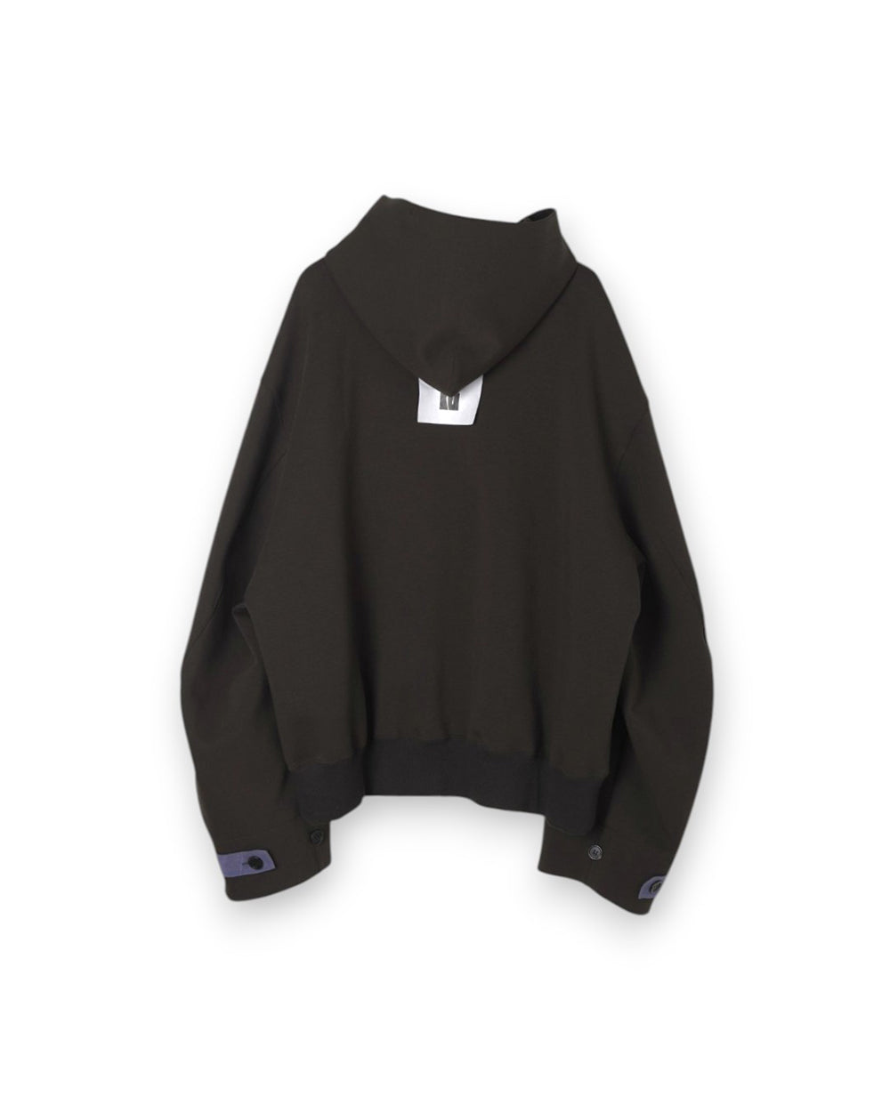 BOMBER JERSEY HOODIE