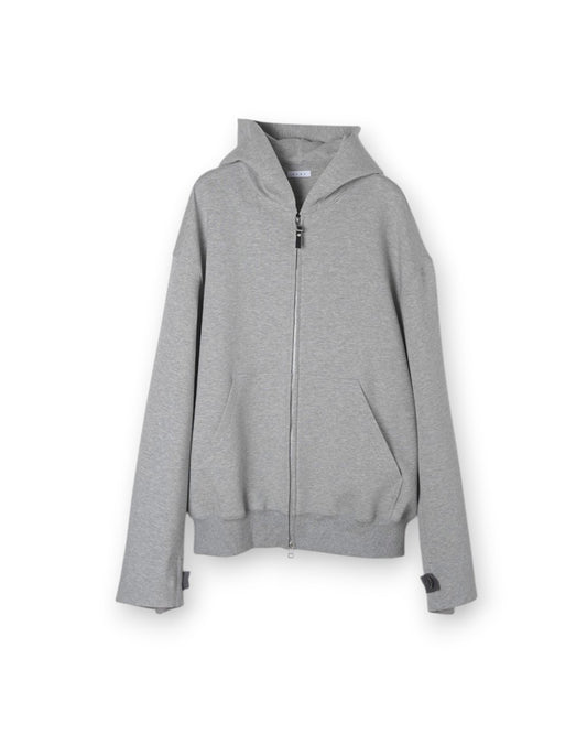 BOMBER JERSEY HOODIE