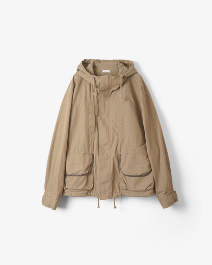 40/1 COTTON RIPSTOP HOODED SHIRTS