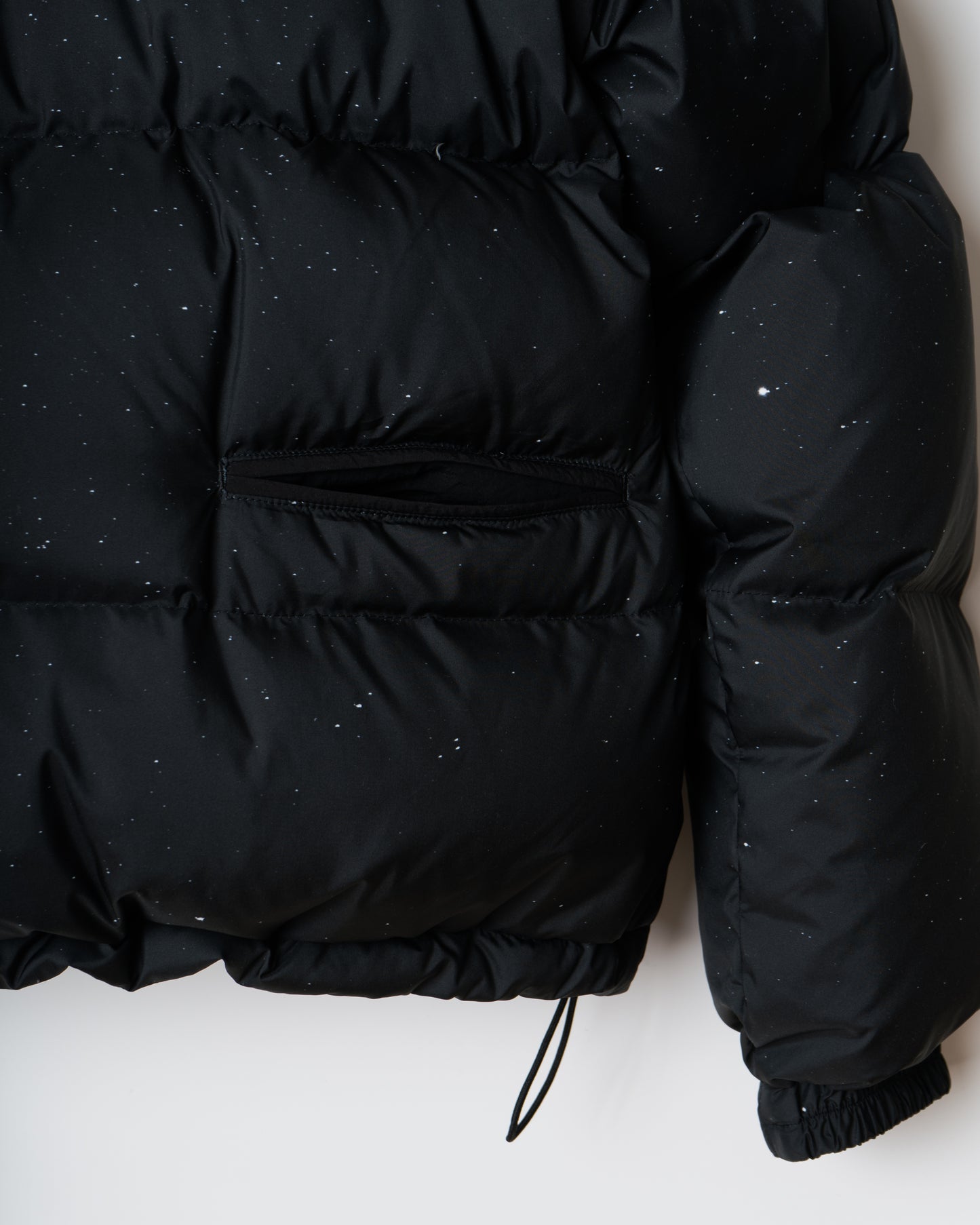 ASTRAL PATTERN DOWN JACKET