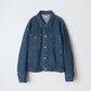 BIO WASH DENIM ENGINEER JACKET