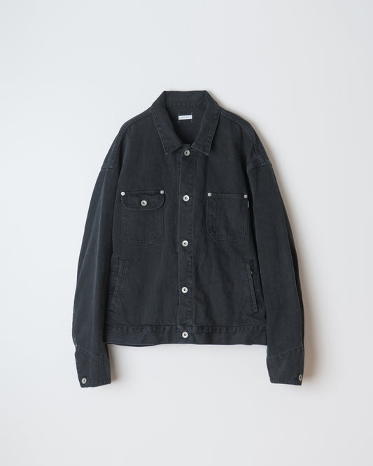 BIO WASH DENIM ENGINEER JACKET