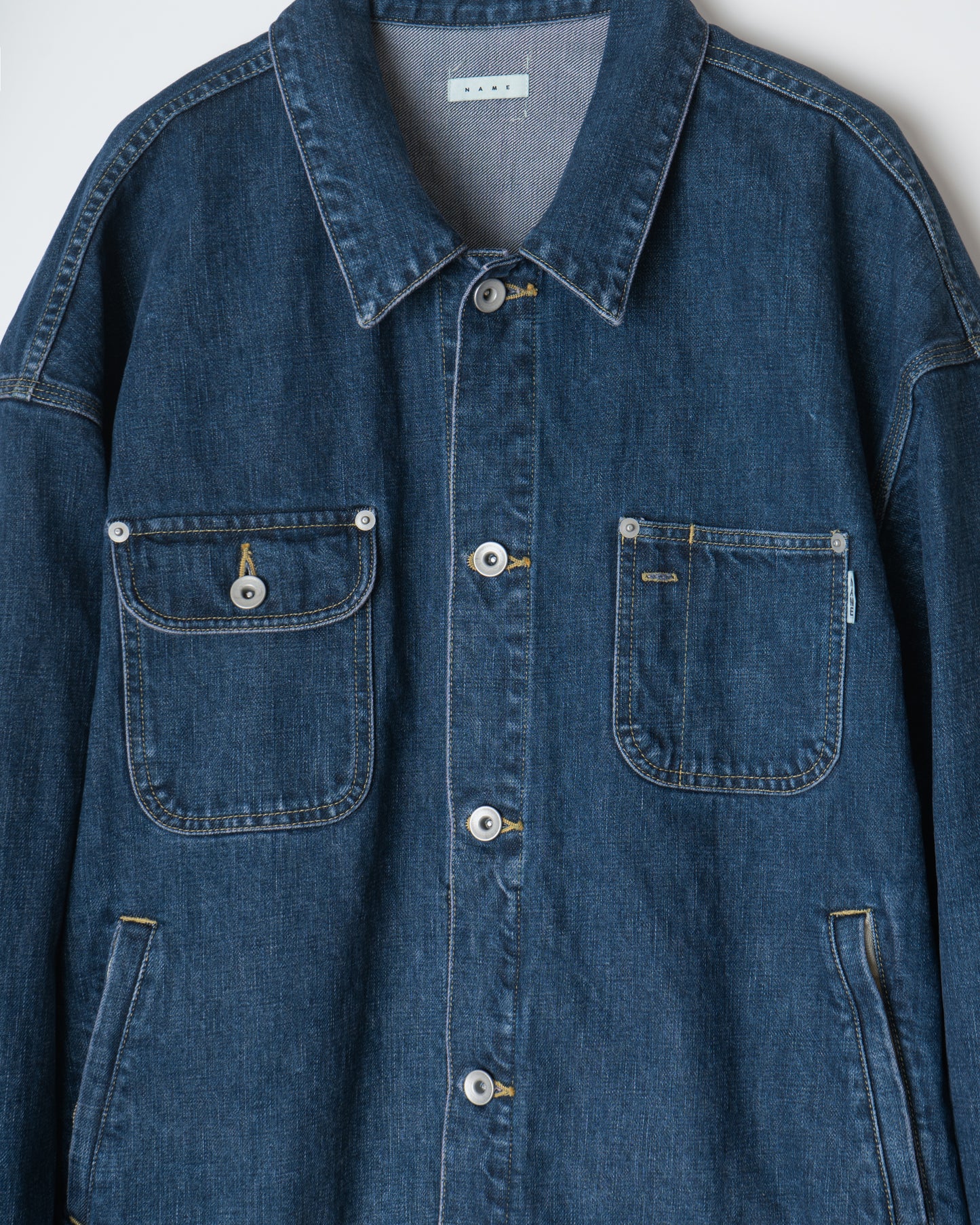 BIO WASH DENIM ENGINEER JACKET