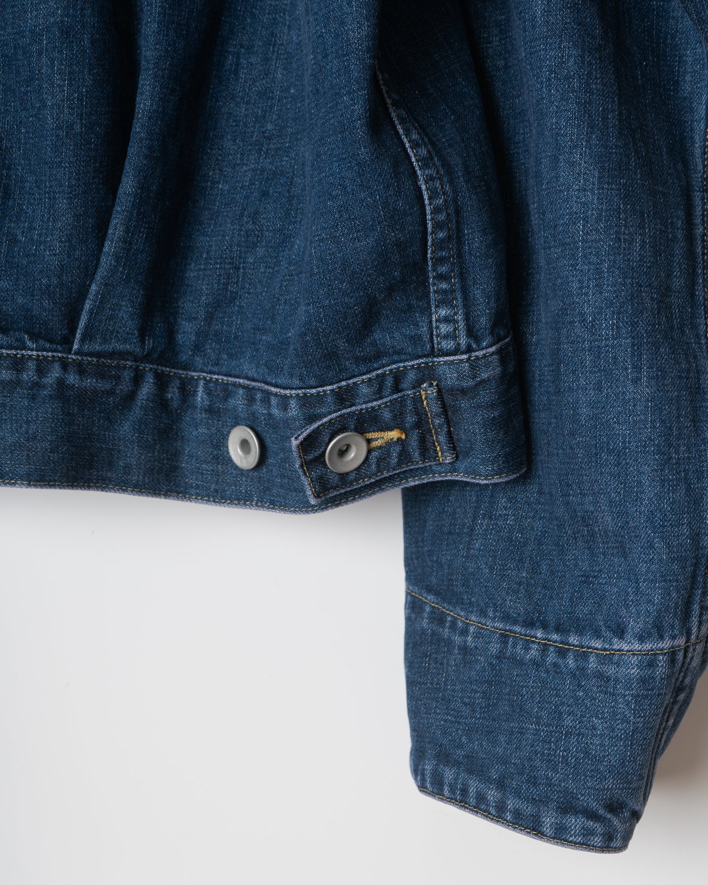 BIO WASH DENIM ENGINEER JACKET