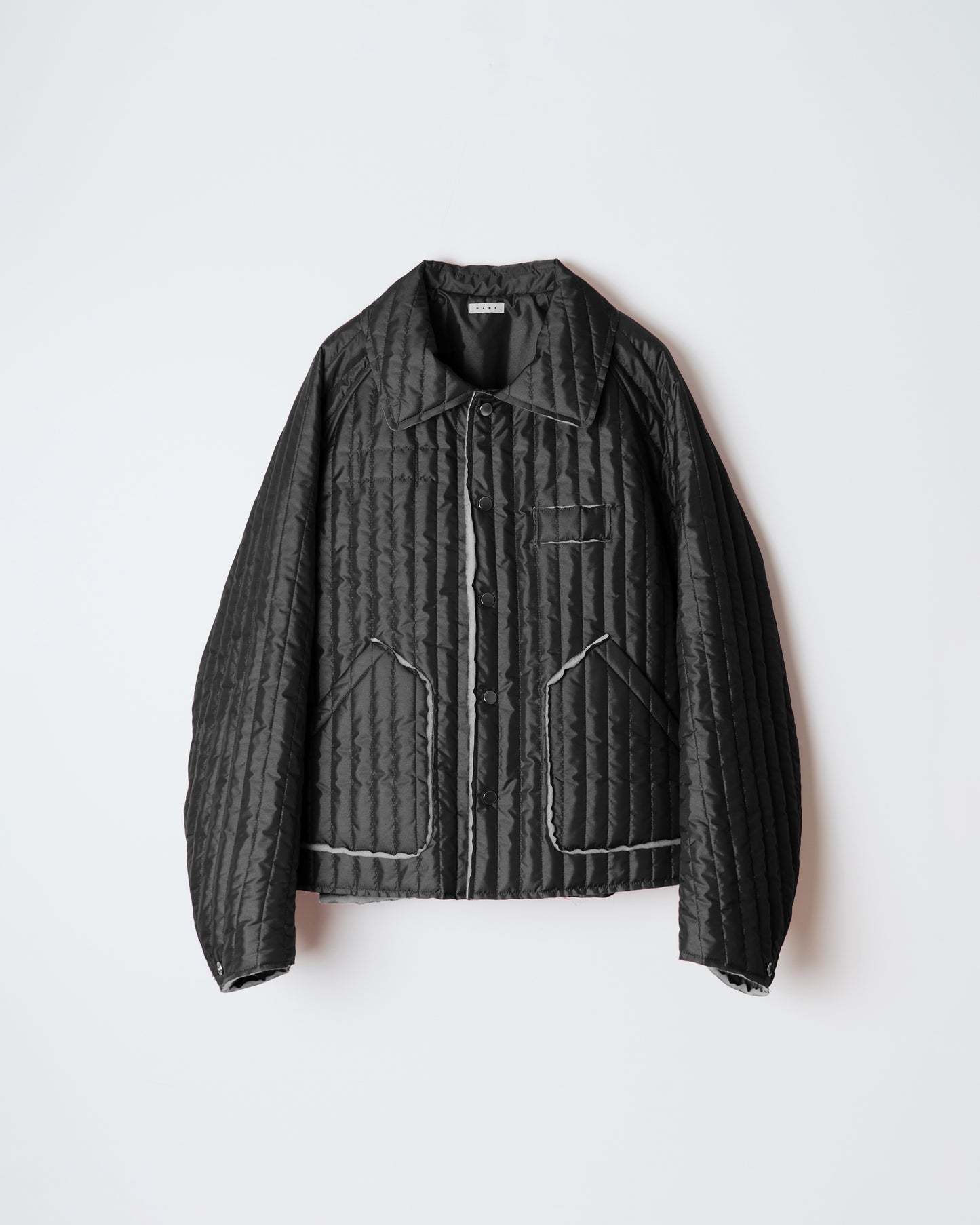 CZ STRIPE QUILTING JACKET