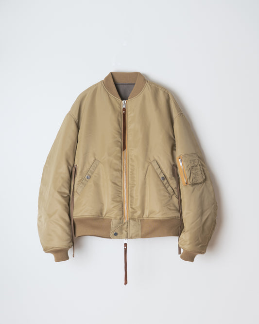 NYLON TWILL REVERSIBLE MA-1