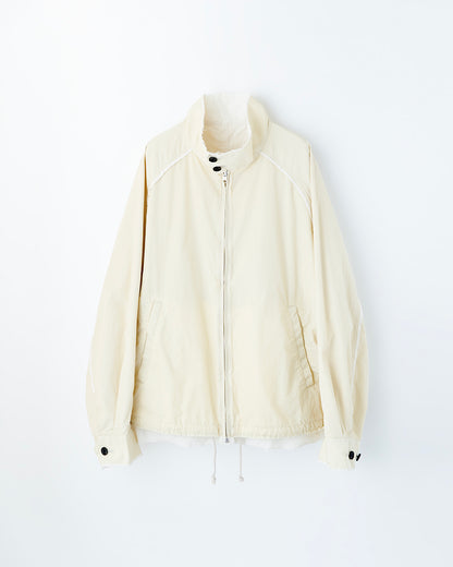 REVERSIBLE HARRINGTON JACKET : IRREGULAR INSIDE OUT
