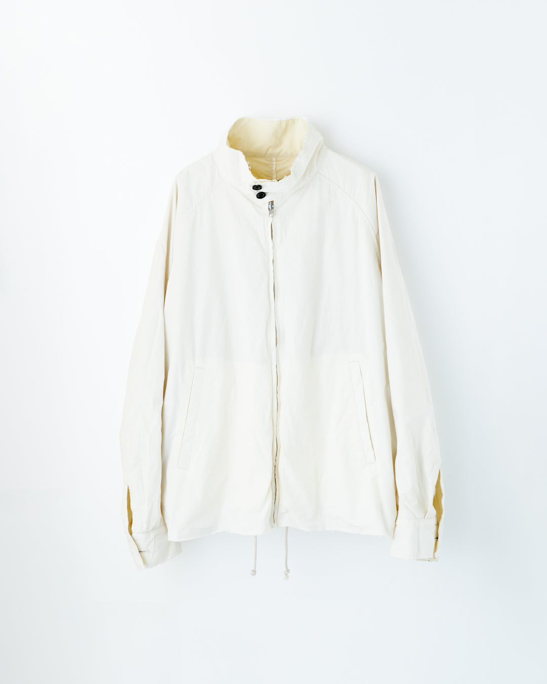 REVERSIBLE HARRINGTON JACKET : IRREGULAR INSIDE OUT