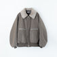 MELTON/PADED FLIGHT JACKET