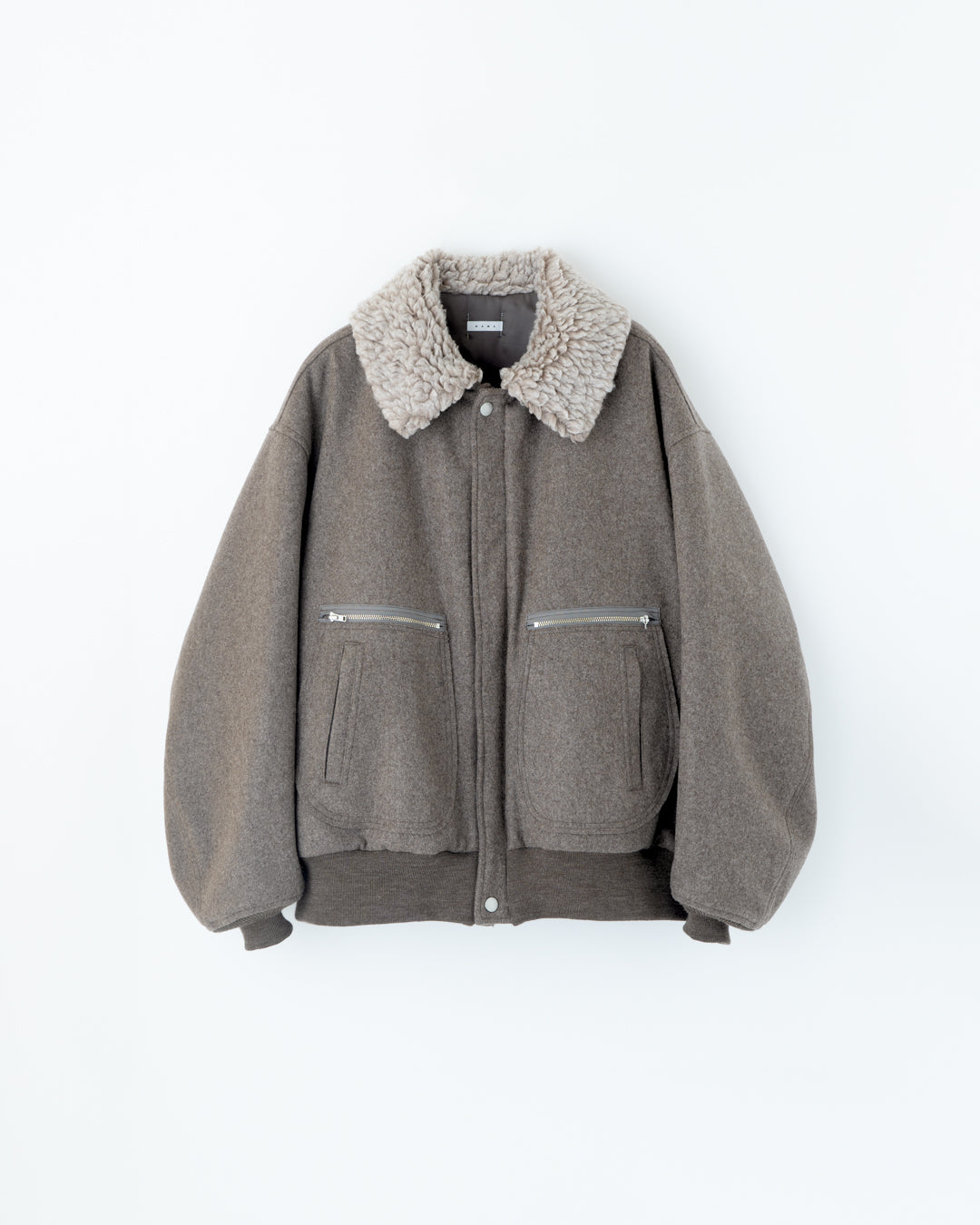 MELTON/PADED FLIGHT JACKET