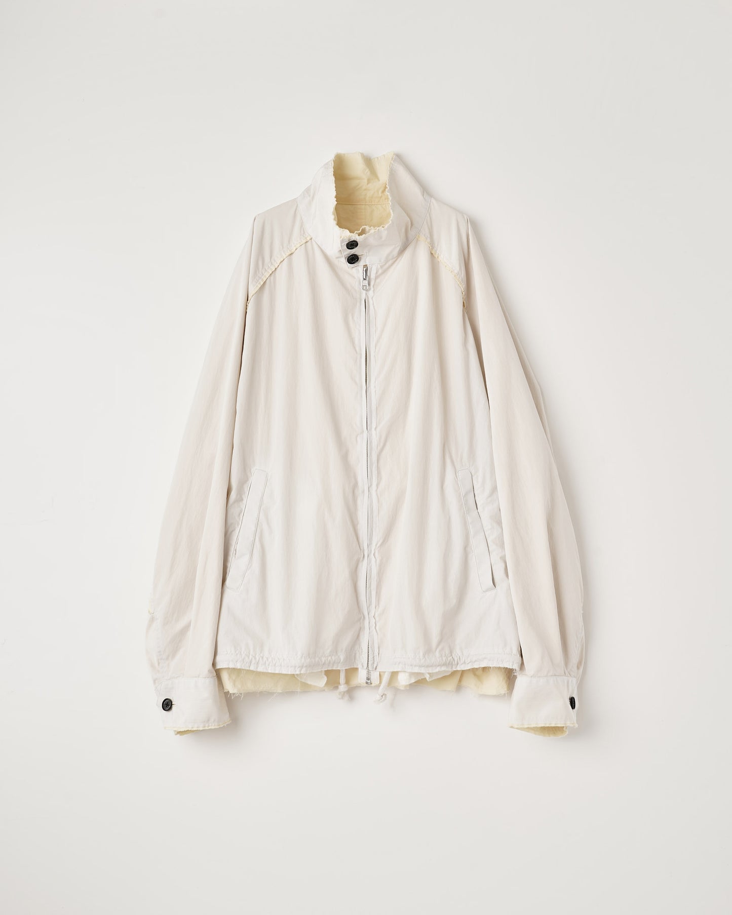 REVERSIBLE HARRINGTON JACKET : IRREGULAR INSIDE OUT