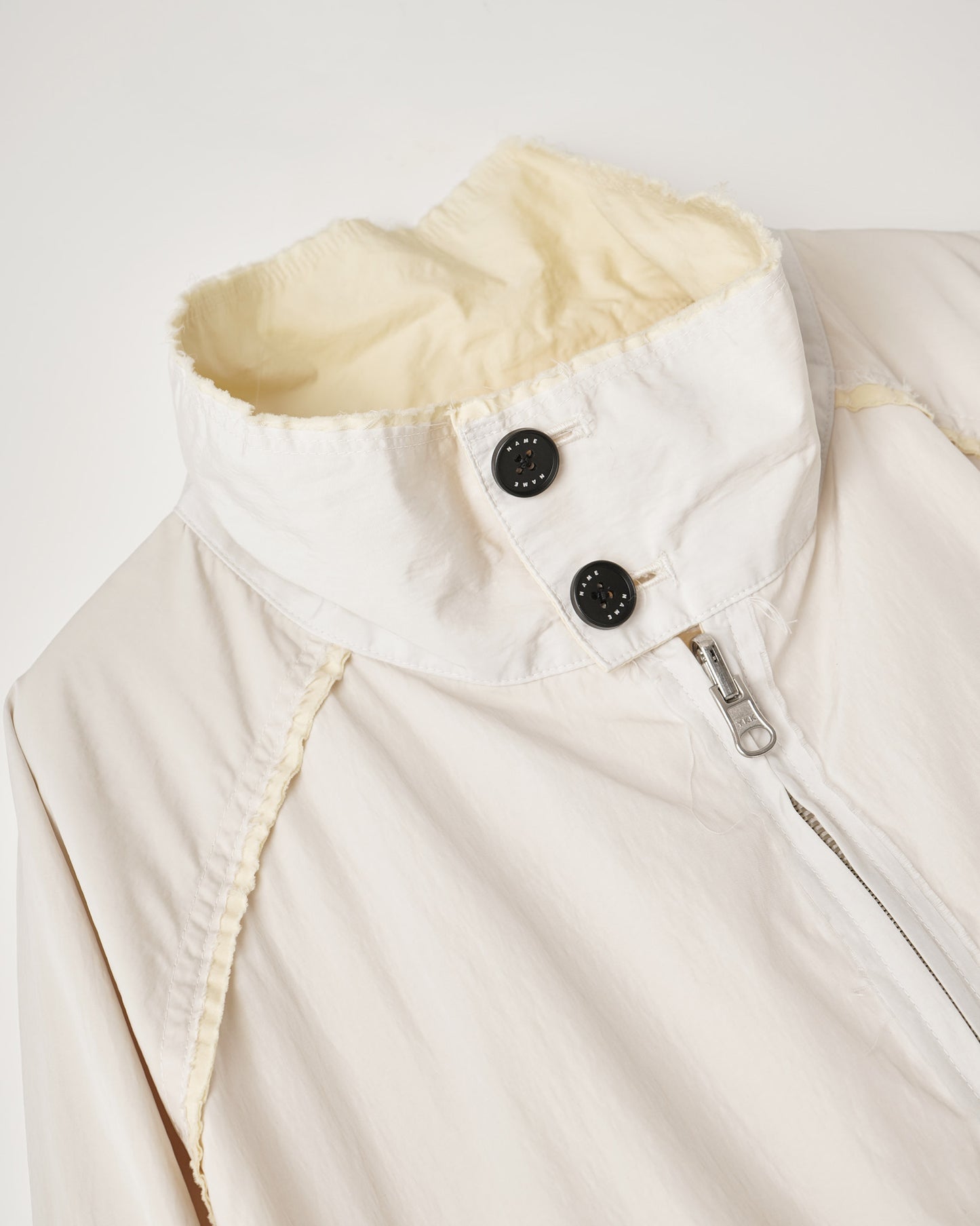 REVERSIBLE HARRINGTON JACKET : IRREGULAR INSIDE OUT