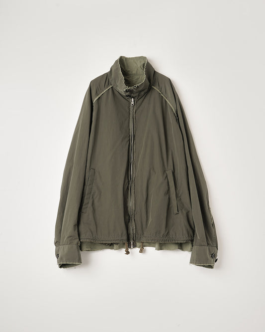 REVERSIBLE HARRINGTON JACKET : IRREGULAR INSIDE OUT