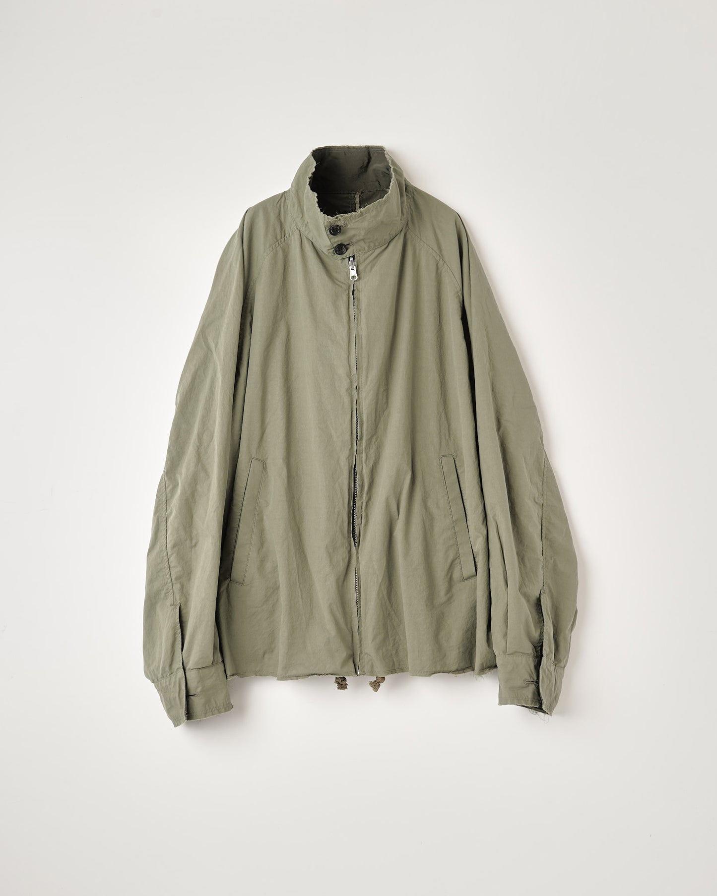 REVERSIBLE HARRINGTON JACKET : IRREGULAR INSIDE OUT