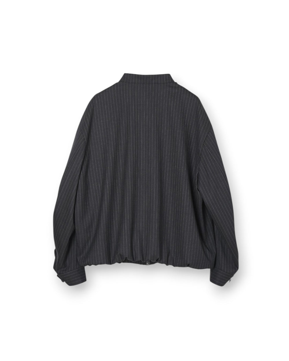 WOOL STRIPED SHORT BLOUSON