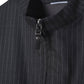 WOOL STRIPED SHORT BLOUSON