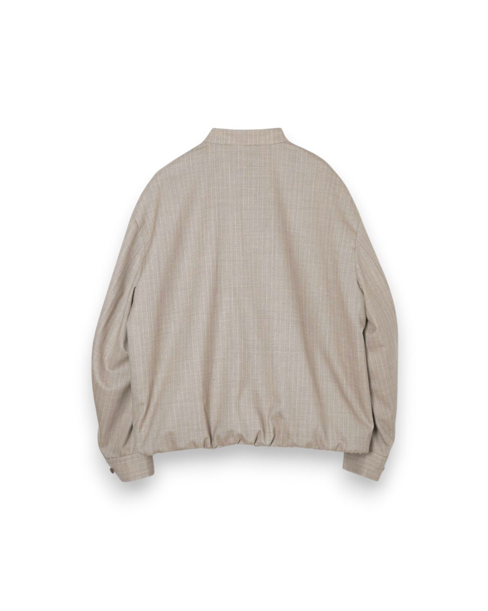 WOOL STRIPED SHORT BLOUSON