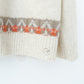 WOOL NORDIC KNIT SWEATER : INSIDE OUT PATTERN