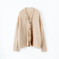 MOHAIR KNIT CARDIGAN : INSIDE OUT