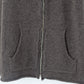 ZIP UP KNIT HOODIE