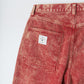 DAPPLE BLEACHED DENIM PAINTER PANTS