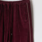 VELOUR TRACK PANTS