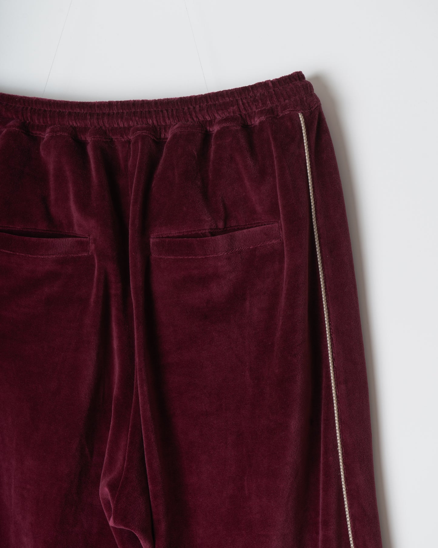 VELOUR TRACK PANTS