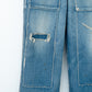 DENIM PAINTER PANTS with Kurry