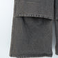 DENIM VENTILATION RAYERED PANTS : DISTRESSED