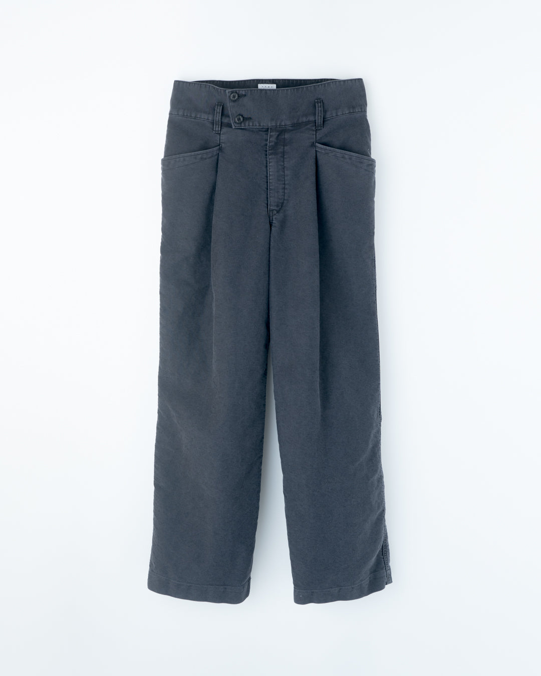 COTTON MALL SKIN HIGH WAIST WORK PANTS