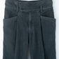 CORDUROY HIGH WAIST WORK PANTS