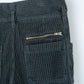 CORDUROY HIGH WAIST WORK PANTS