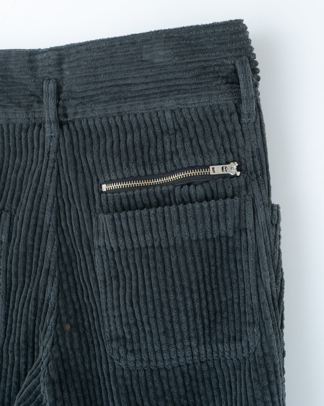 CORDUROY HIGH WAIST WORK PANTS