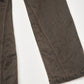 WAX COATING STRAIGHT TROUSERS : DELTA SHAPE