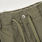 COTTON SERGE ONE TUCK CARGO PANTS : TELE CUT
