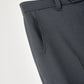 WOOL CALM SKIN STRAIGHT TROUSERS : DELTA SHAPE
