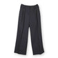 WOOL STRIPED WIDE SLACKS