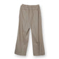 WOOL STRIPED WIDE SLACKS