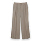 WOOL STRIPED WIDE SLACKS