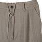 WOOL STRIPED WIDE SLACKS