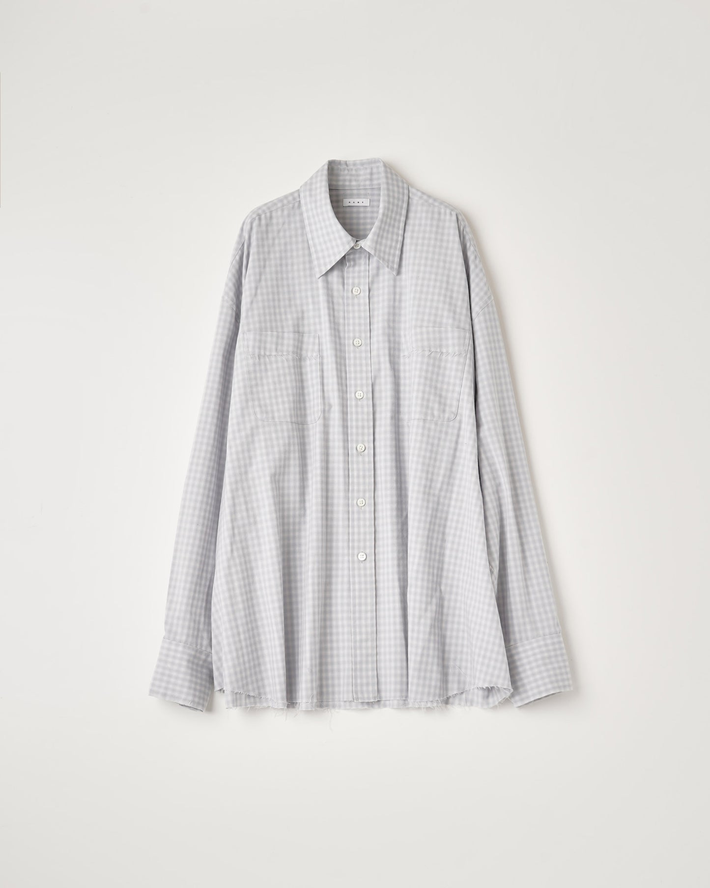 T/R CHECK REGULAR SHIRT : CUT-OFF