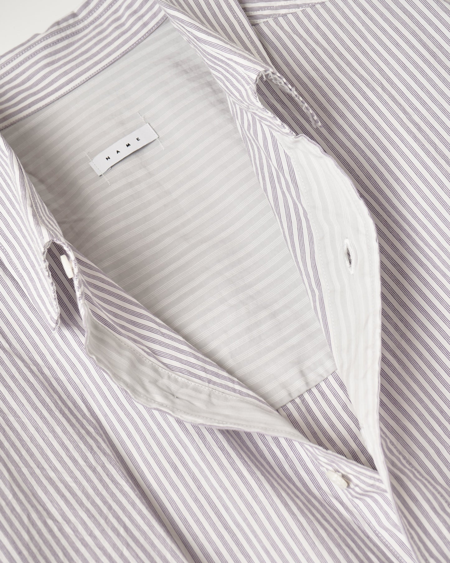 STRIPE WIDE SHIRT : CUT-OFF & SWITCHING