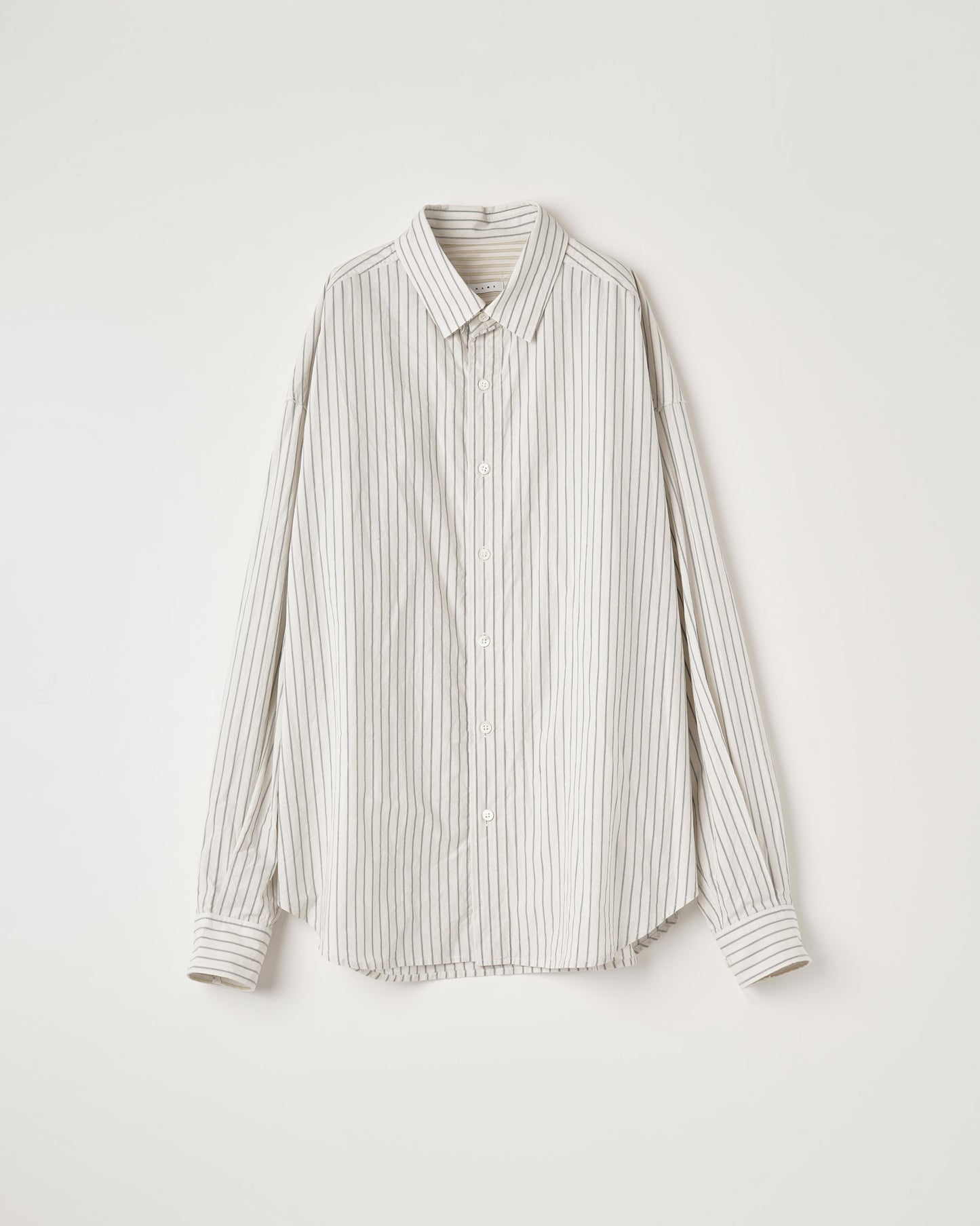 STRIPE WIDE SHIRT : CUT-OFF & SWITCHING